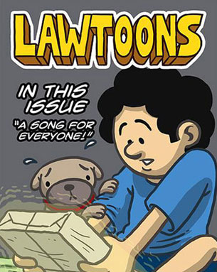 Lawtoons is a comic book series on laws in India.